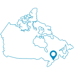 Project map Canada